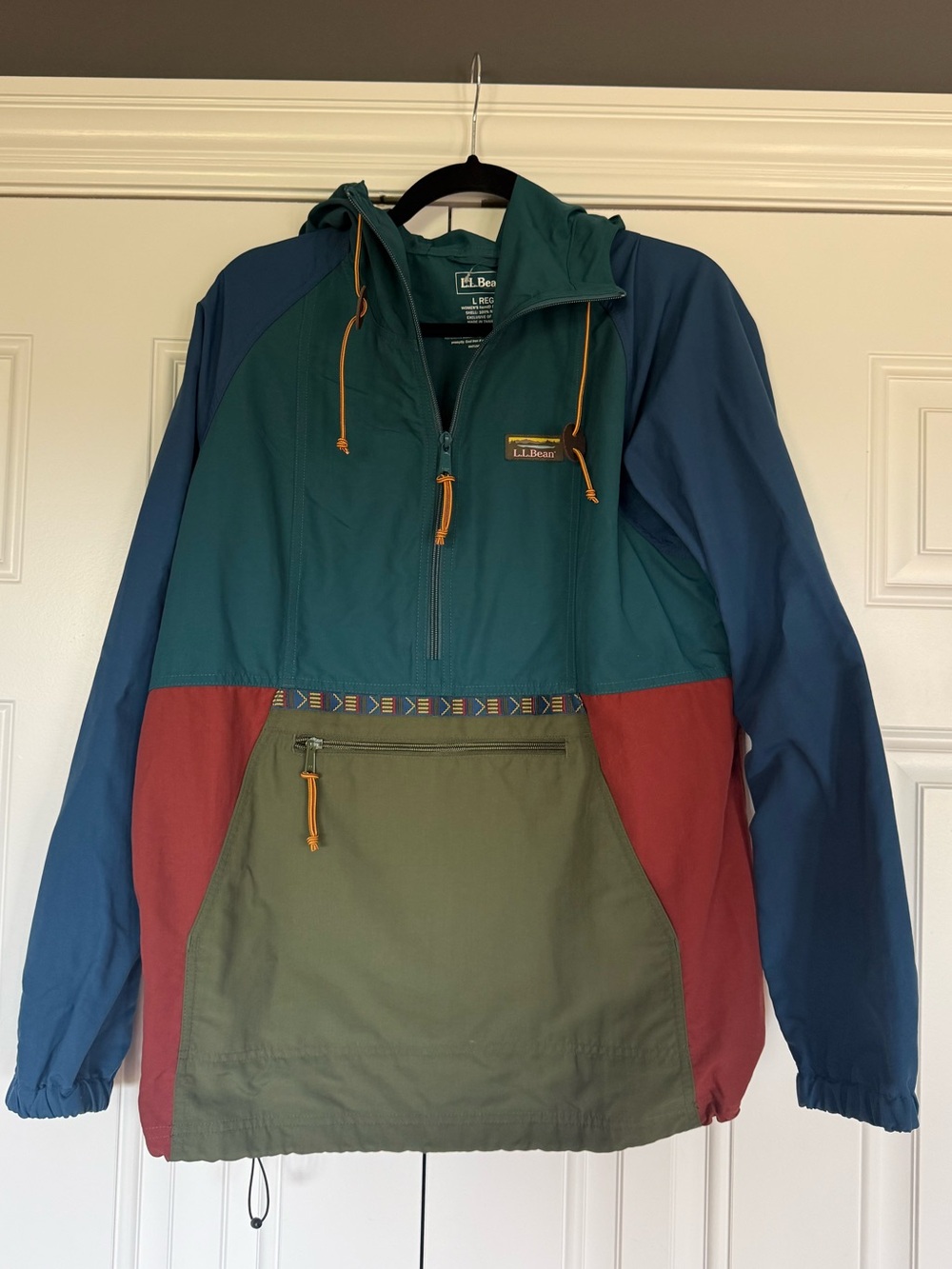 LL Bean pullover windbreaker